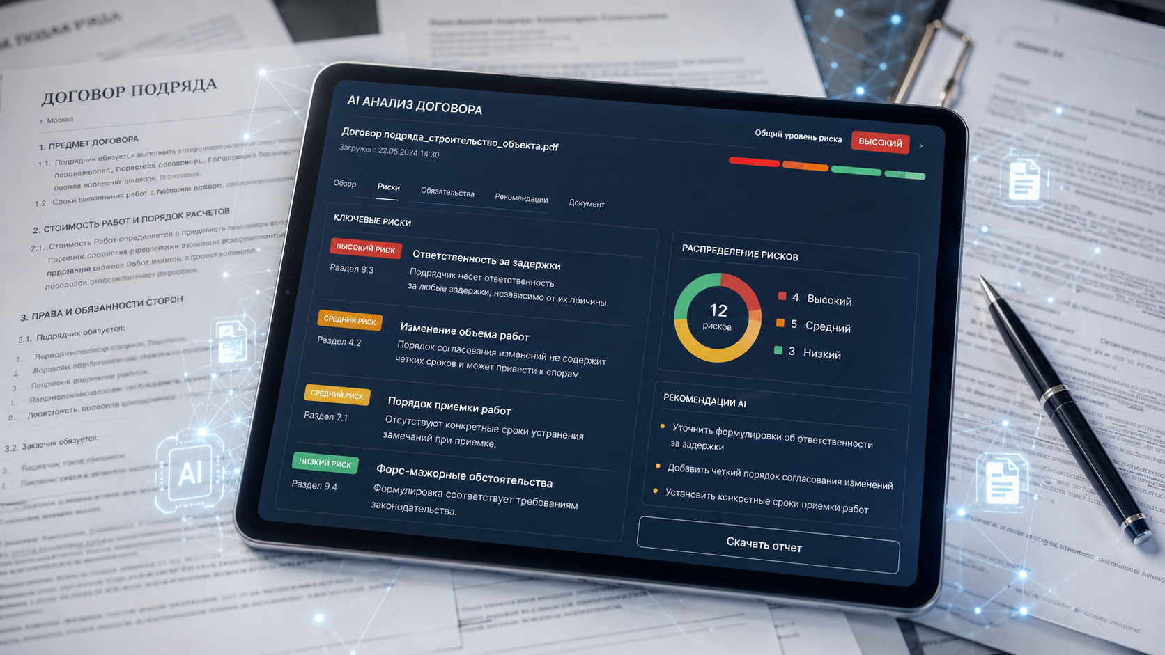 Проверка договоров с помощью AI: как это работает и насколько можно доверять